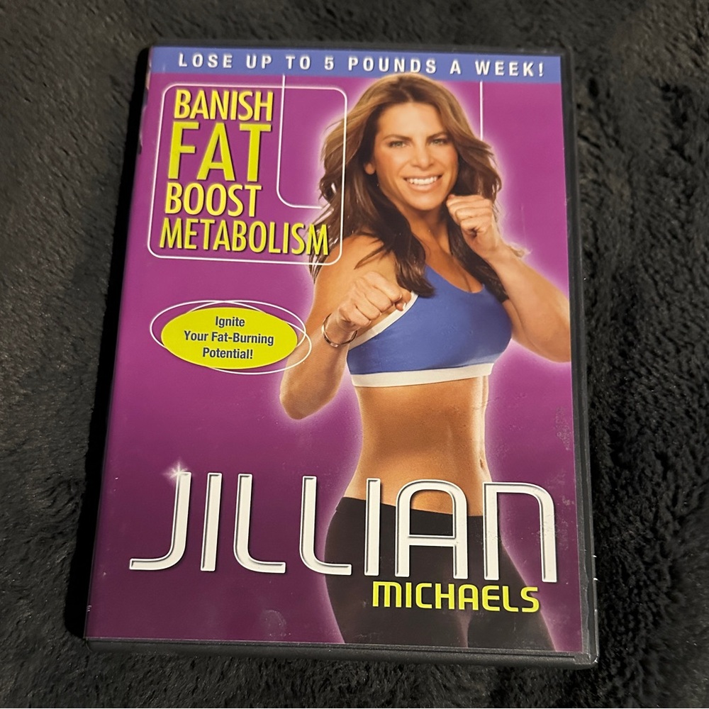Jillian Michaels DVD - Banish Fat, Boost Metabolism. Excellent condition!